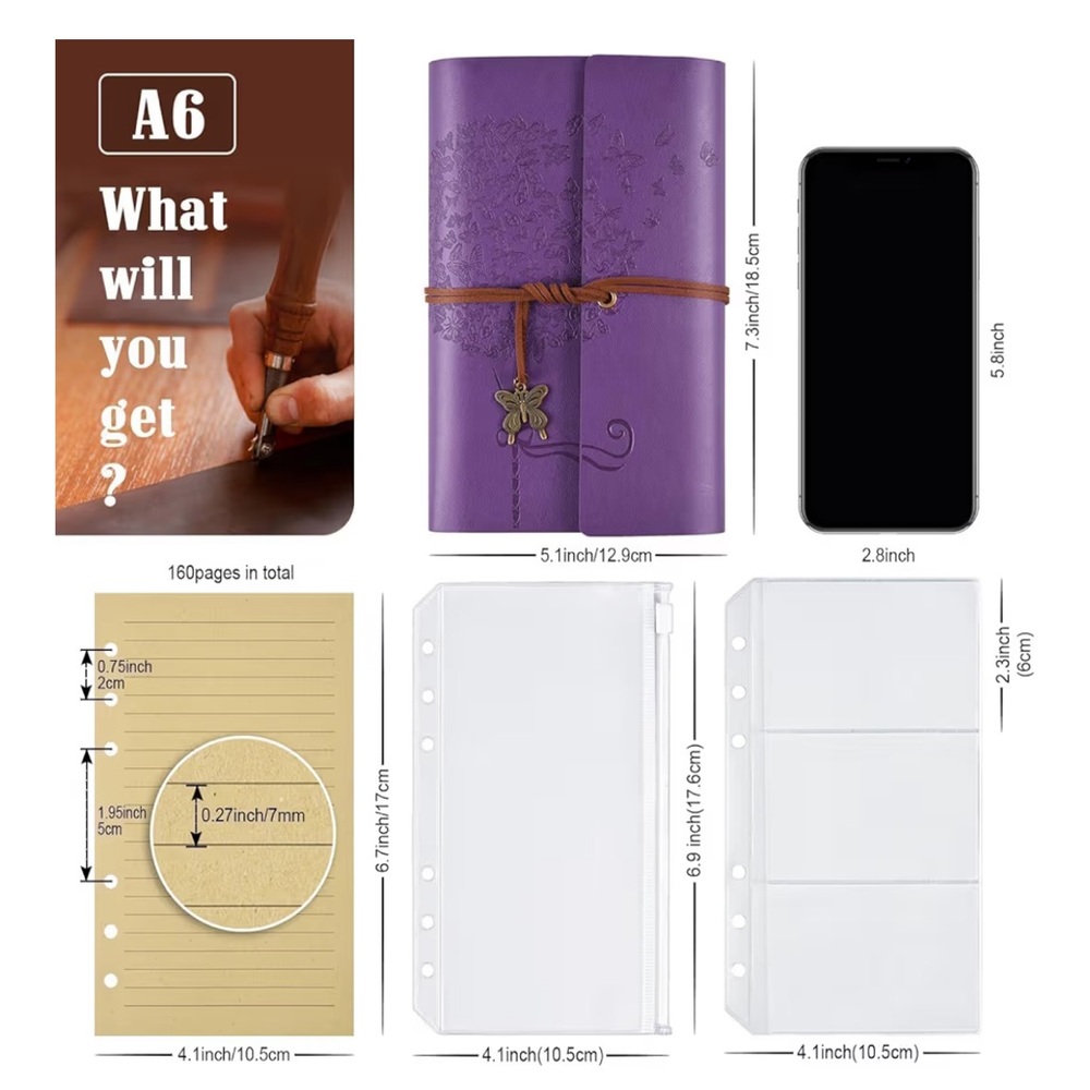 Butterfly Design Notebook/Pocketbook - Picture 2 of 4